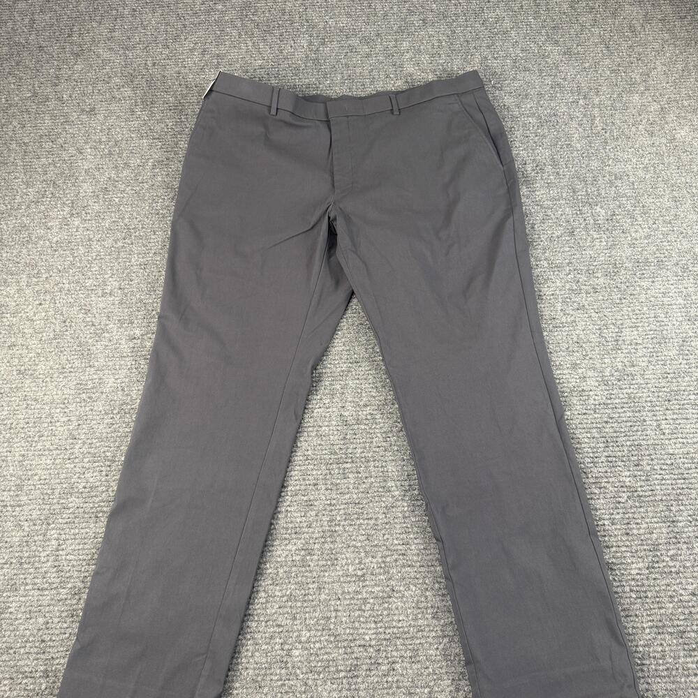 Ralph Lauren Pants Mens 40x30 Gray Modern Fit Stretch Performance Dress Work
